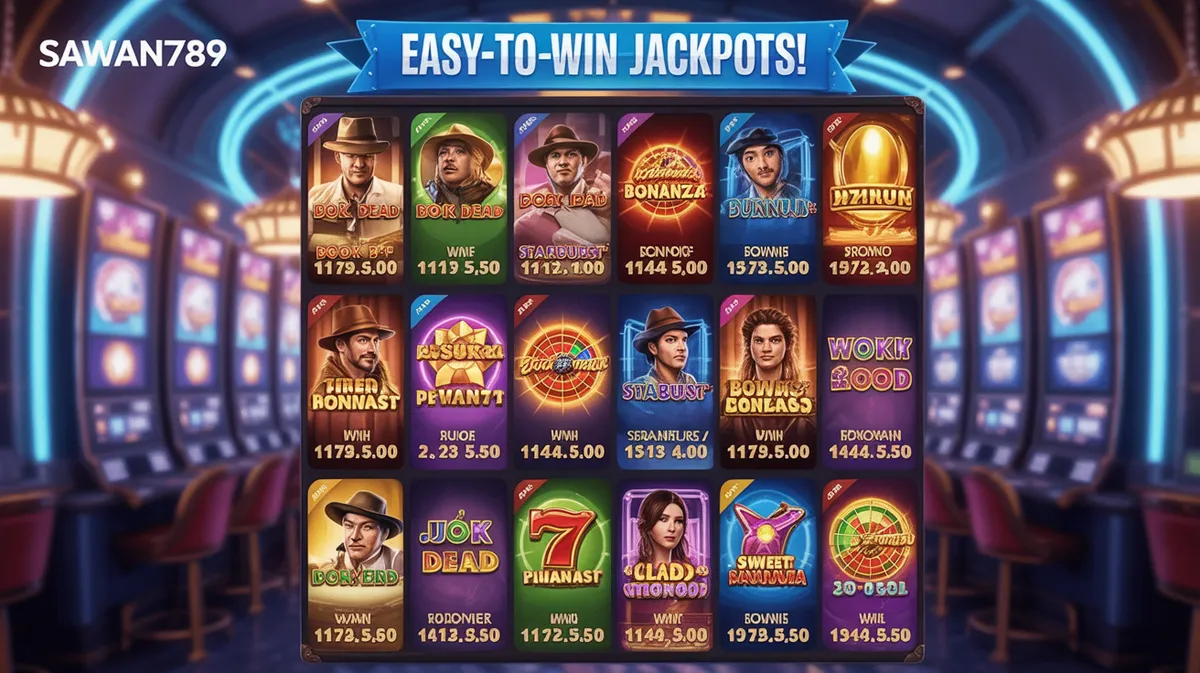 เกมส์สล็อต sawan789 ค่ายดัง แจ็คพอตแตกง่าย