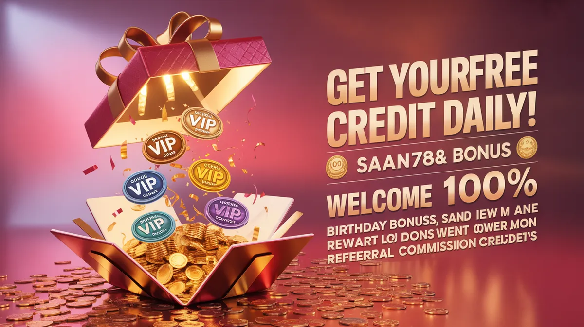 โปรโมชั่น sawan789 เครดิตฟรี โบนัสแจกทุกวัน